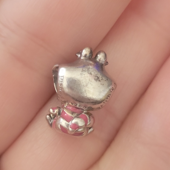 Pandora Silver Cheshire Cat Charm - Picture 2 of 2